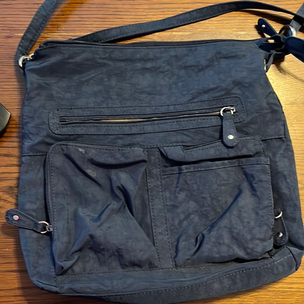 Multisac Blue Convertible Crossbody